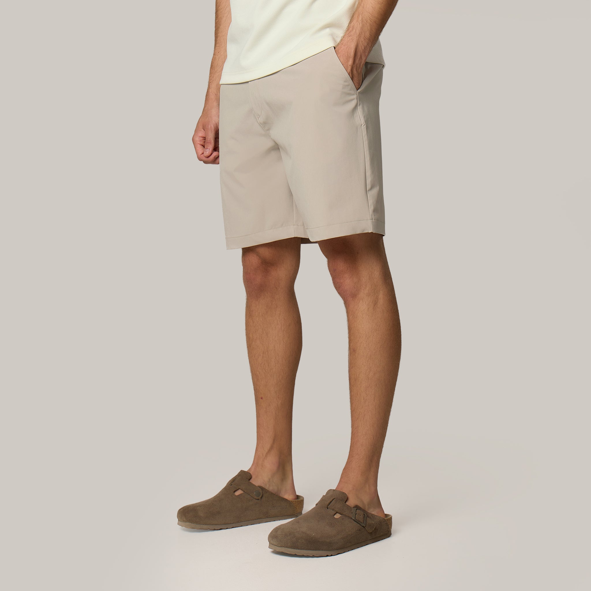 Tech Chino Short  | Stone