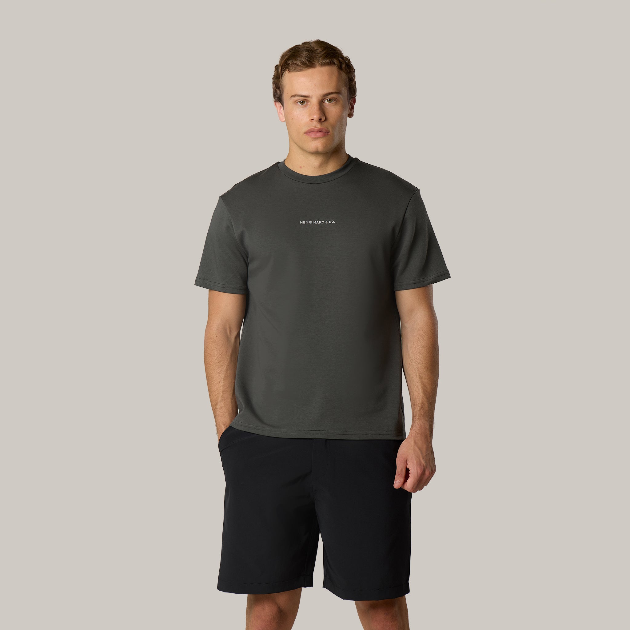 Premium Logo T-Shirt | Graphite