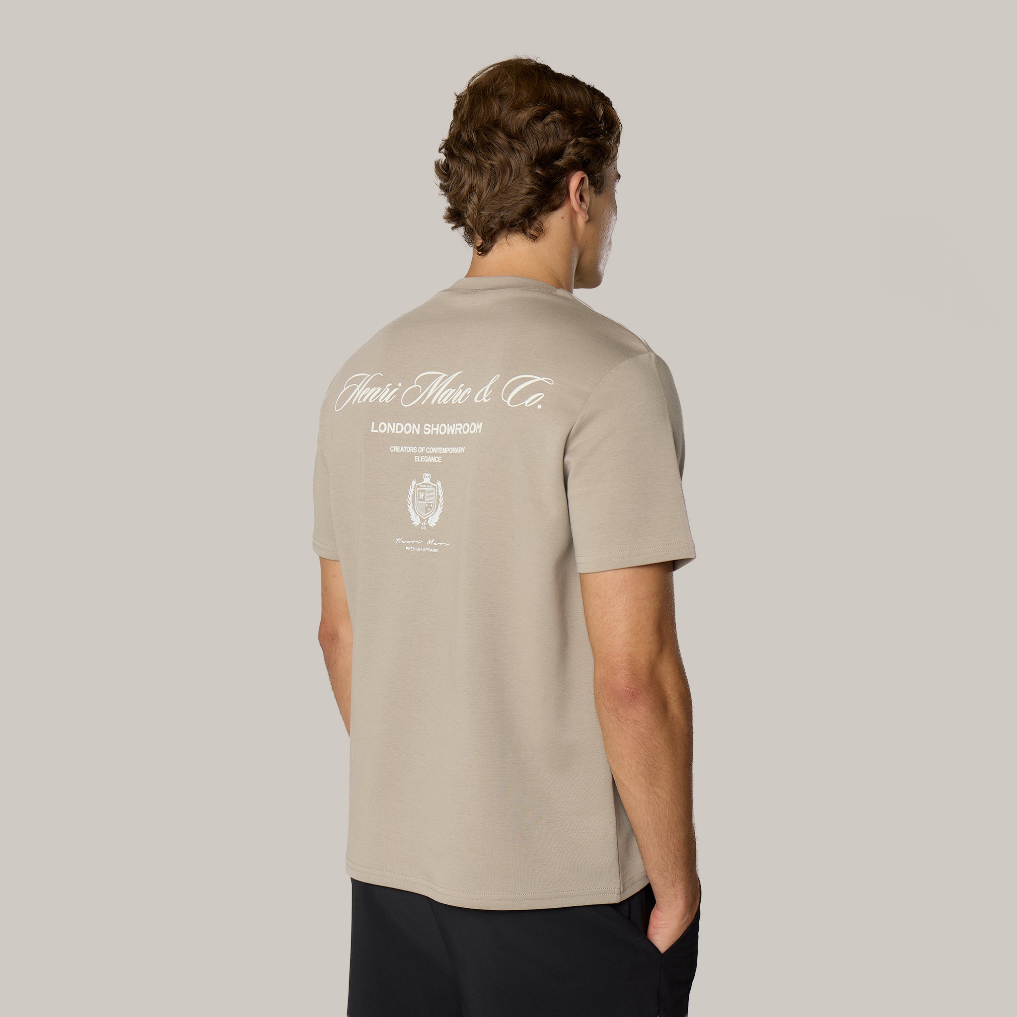 Script Logo T-Shirt | Stone
