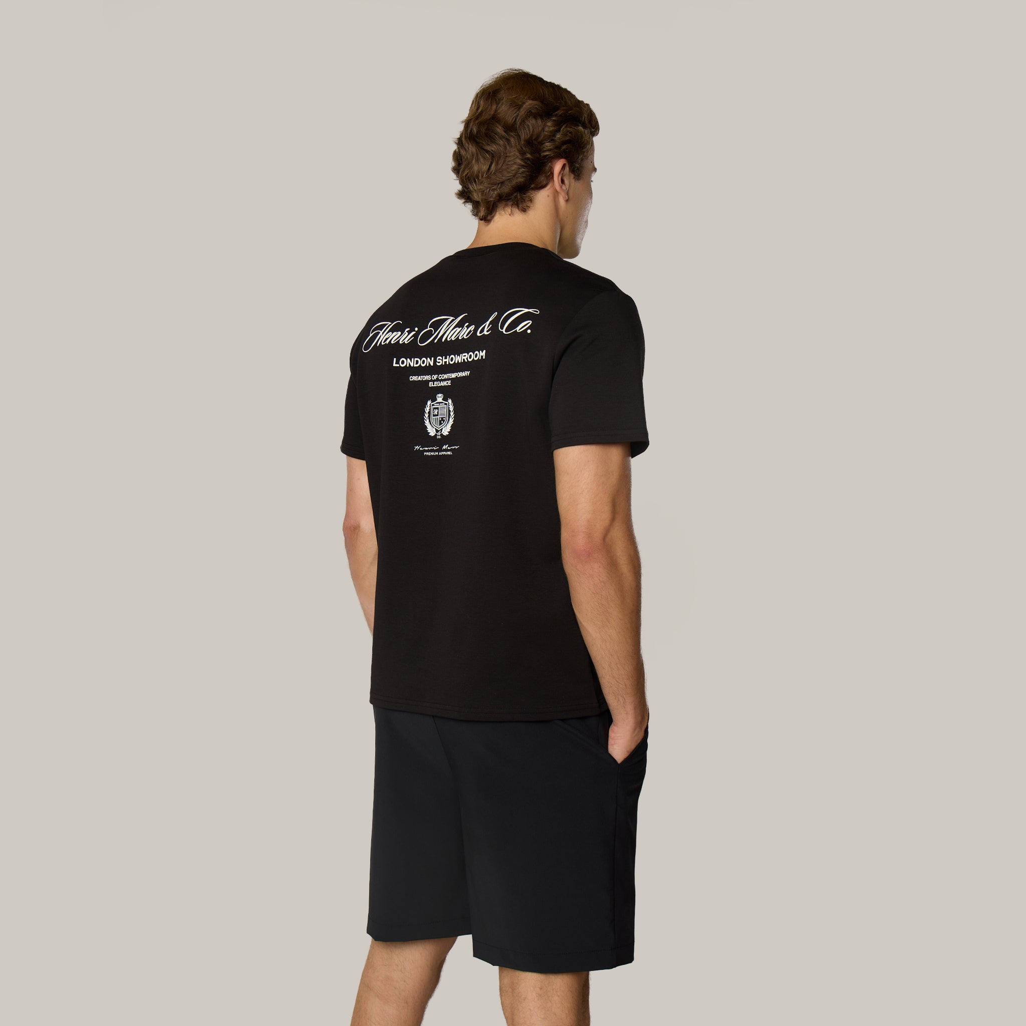 Script Logo T-Shirt | Black