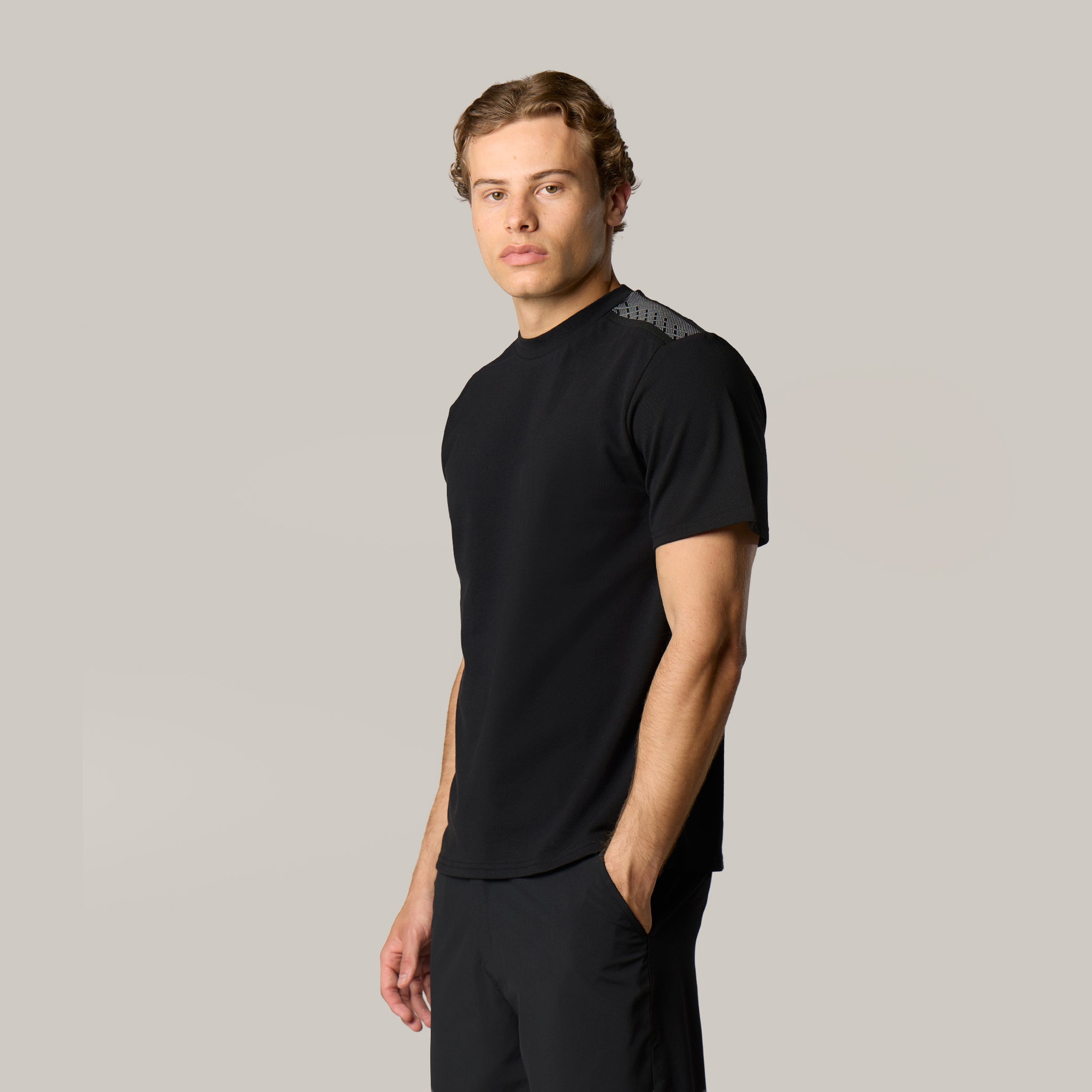 Premium Detail T-Shirt  | Black