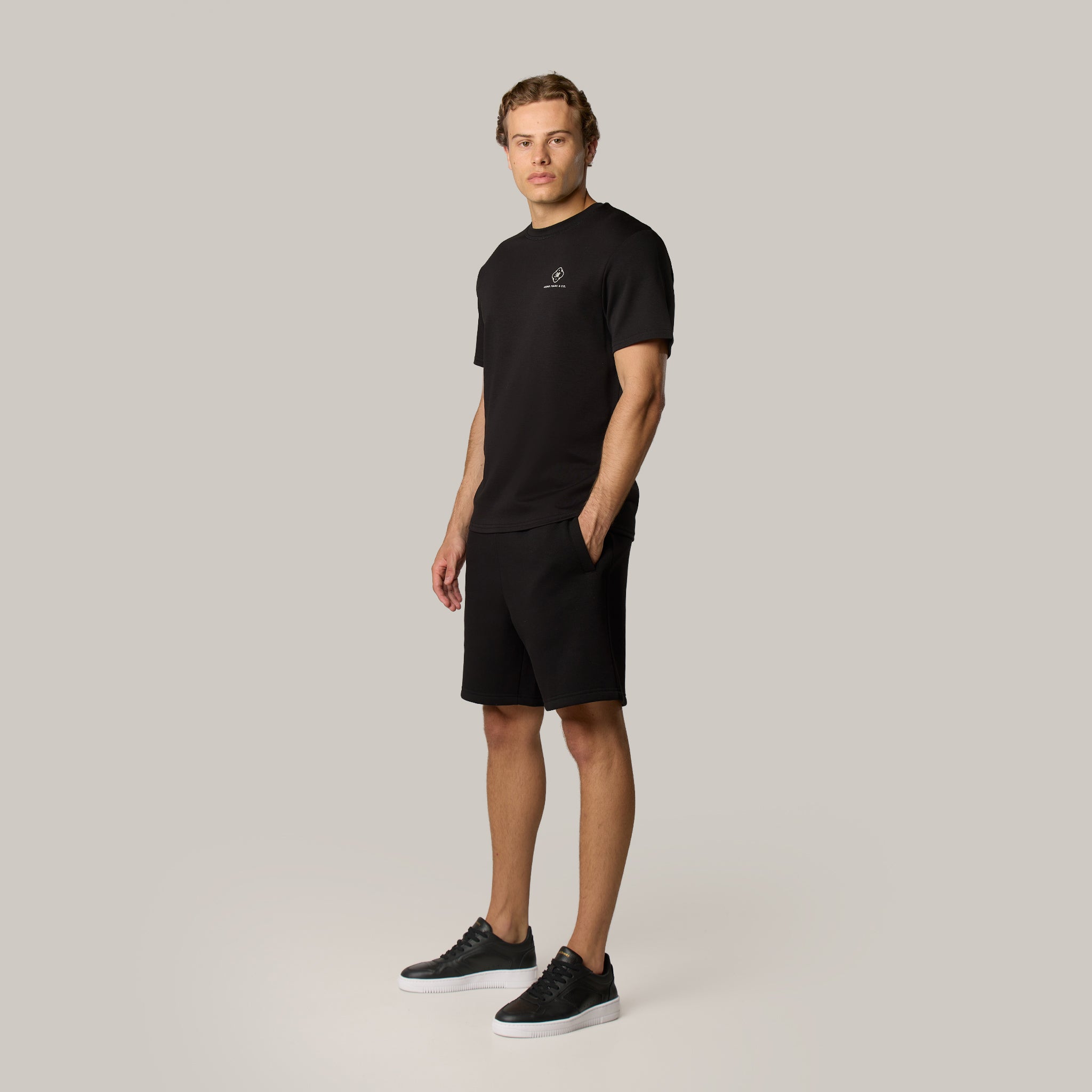 Monogram Logo T-Shirt | Black