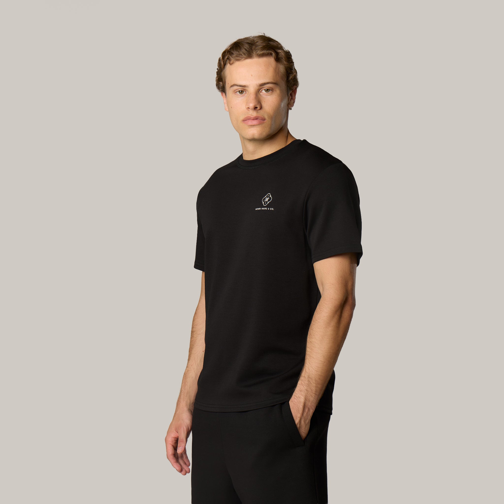Monogram Logo T-Shirt | Black