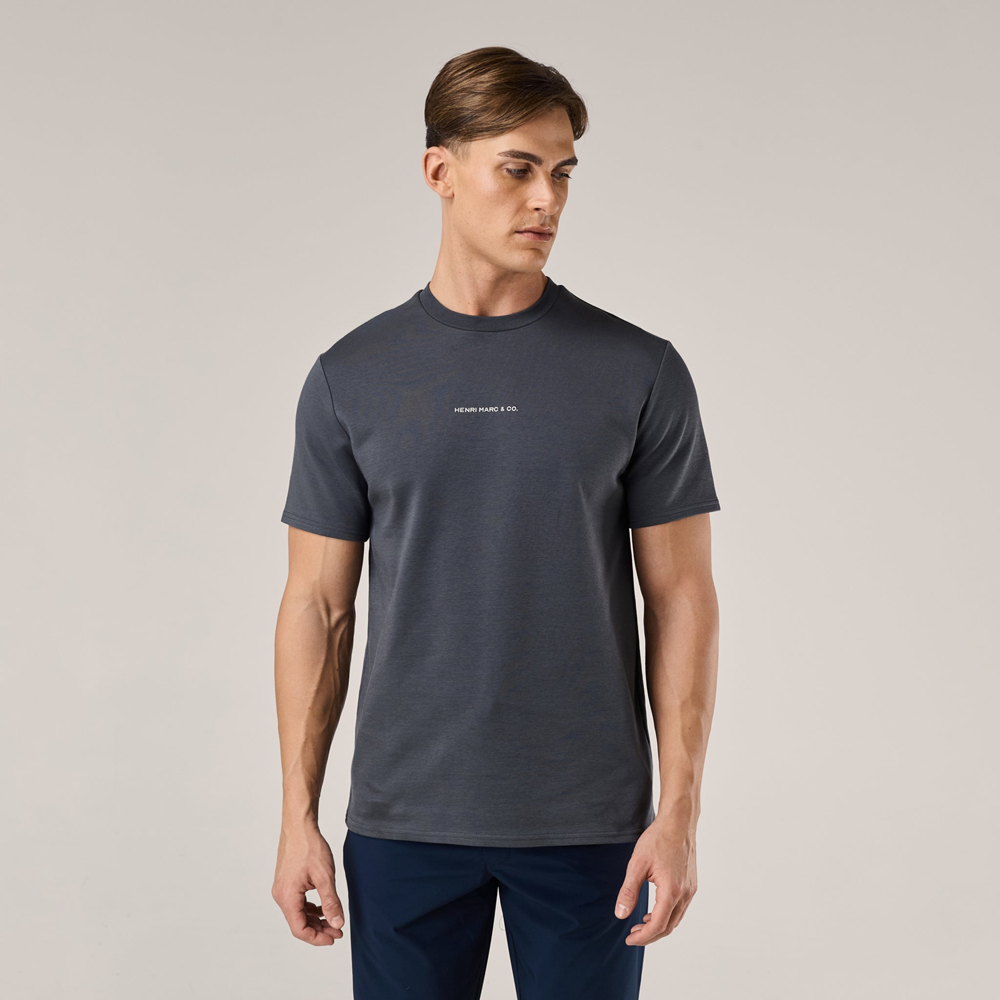 Premium Logo T-Shirt | Graphite