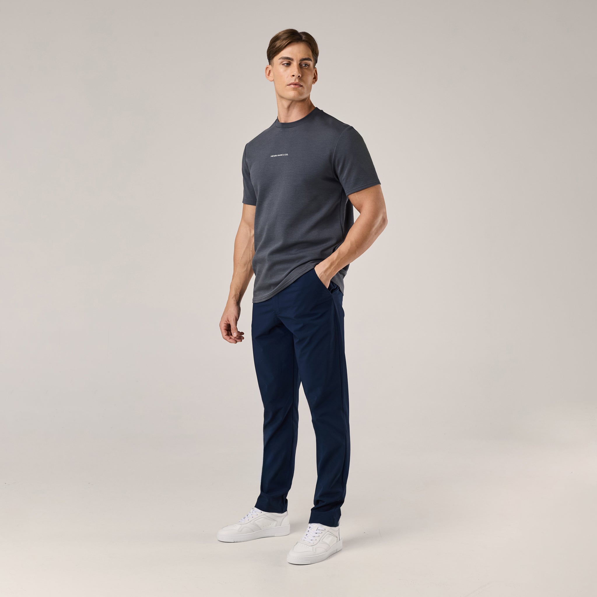 Premium Logo T-Shirt | Graphite