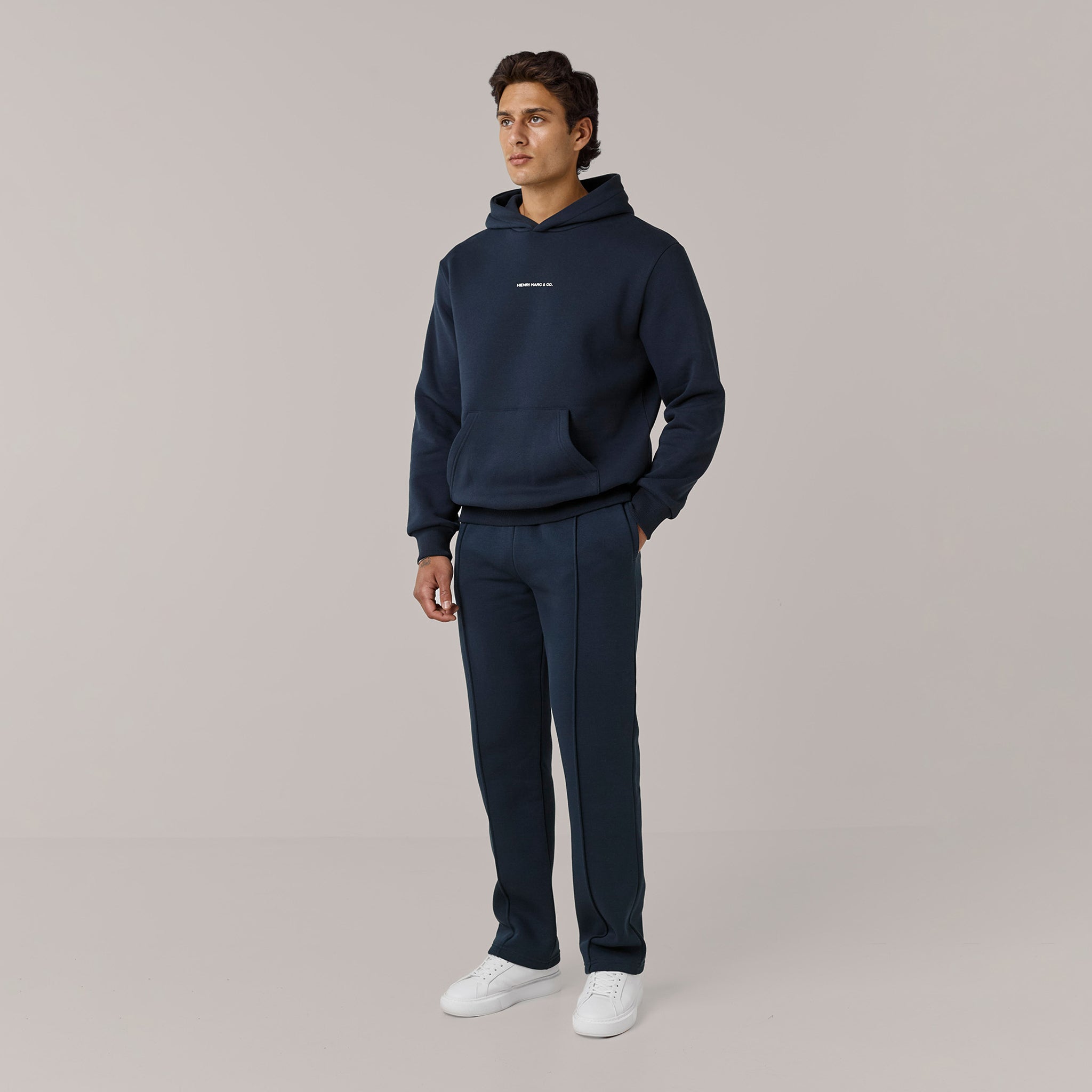 Core Logo Pleated Tracksuit | Navy