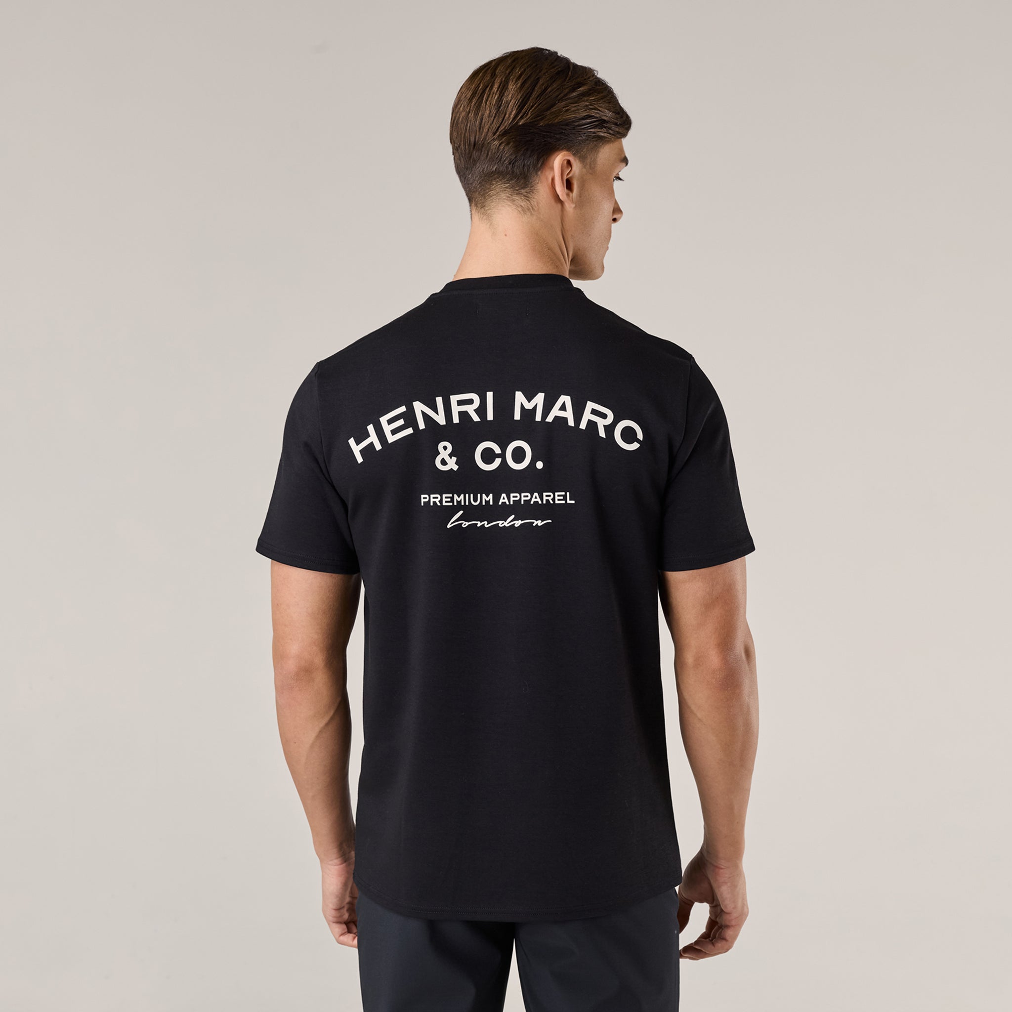 Premium Arch Logo T-Shirt | Black