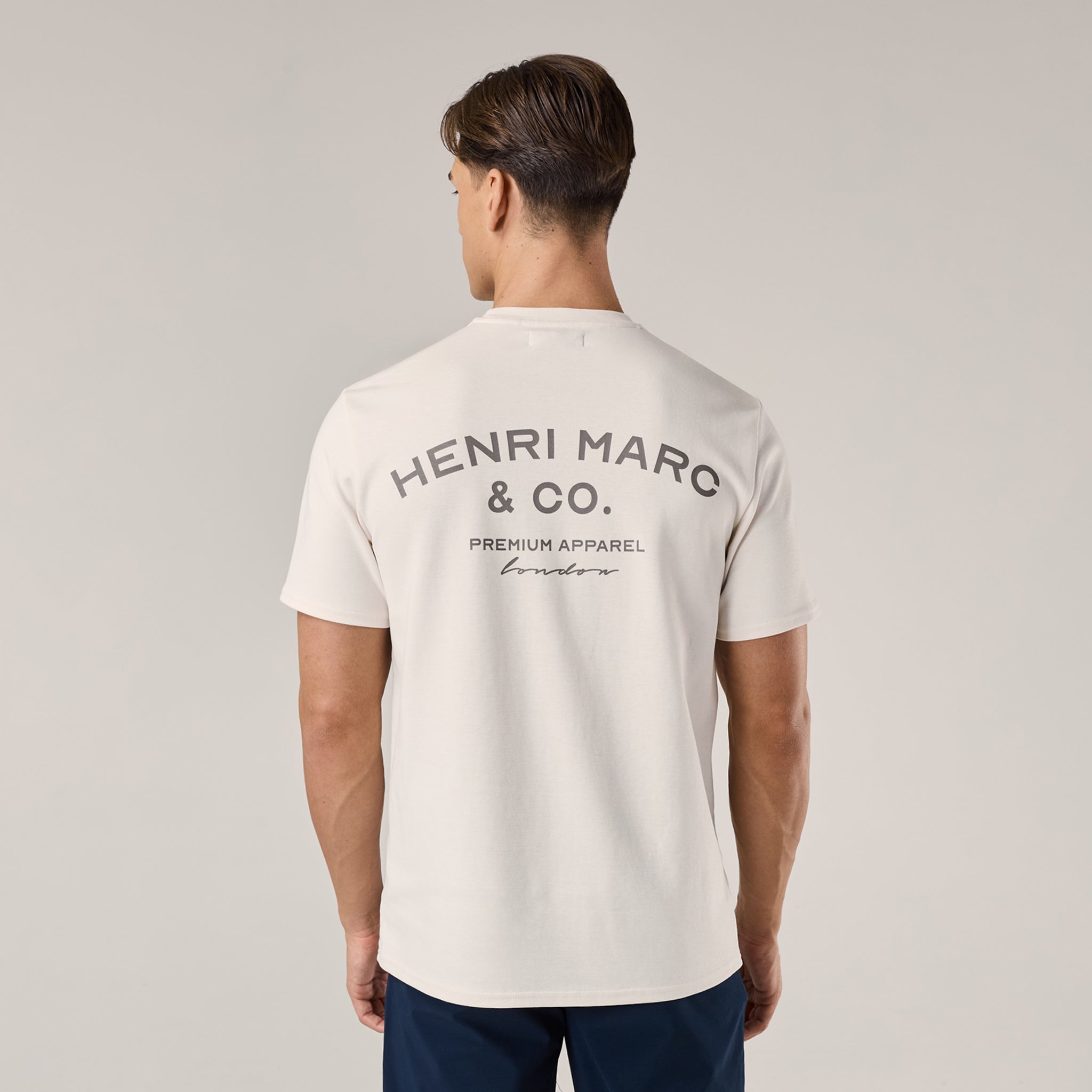 Premium Arch Logo T-Shirt | Off White