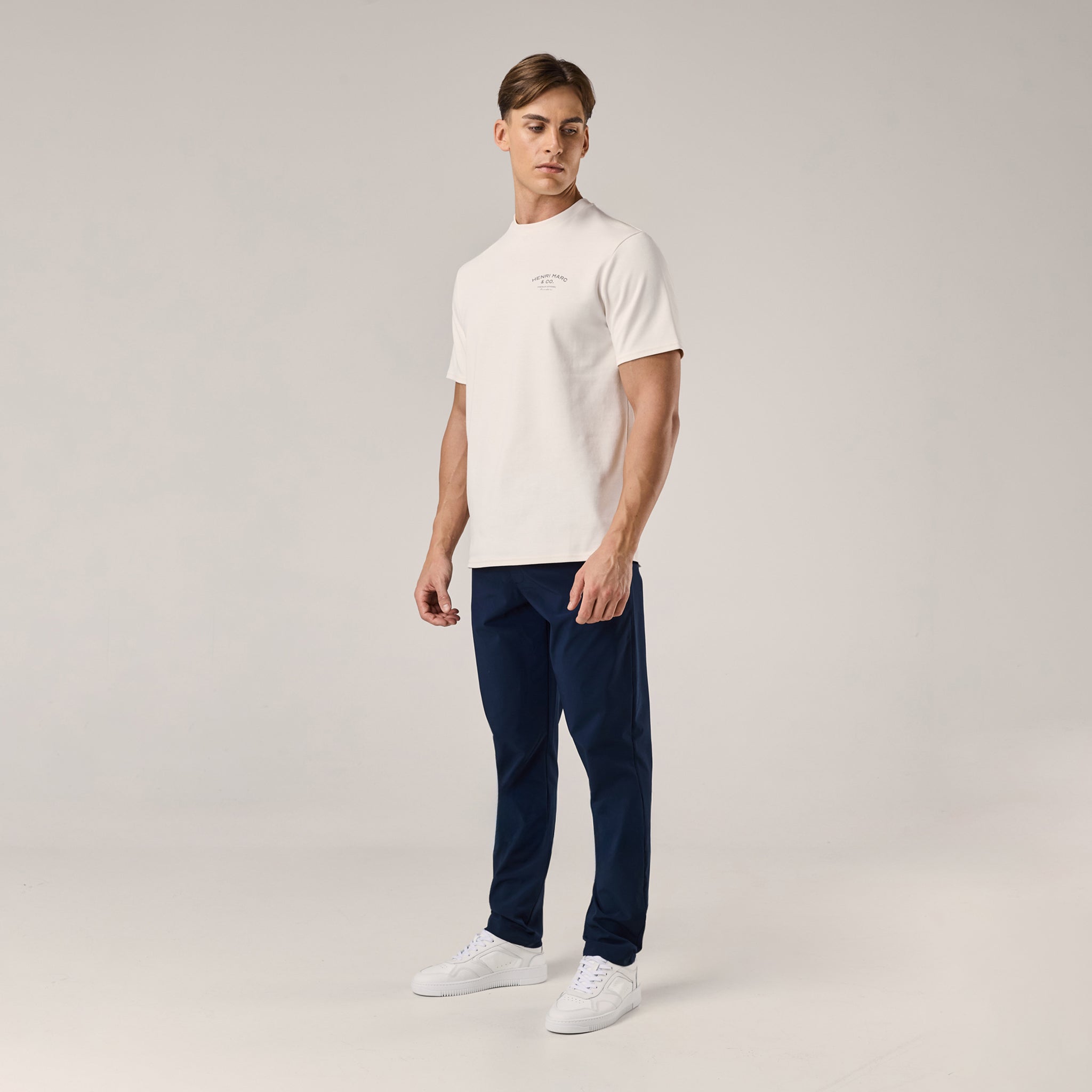 Premium Arch Logo T-Shirt | Off White