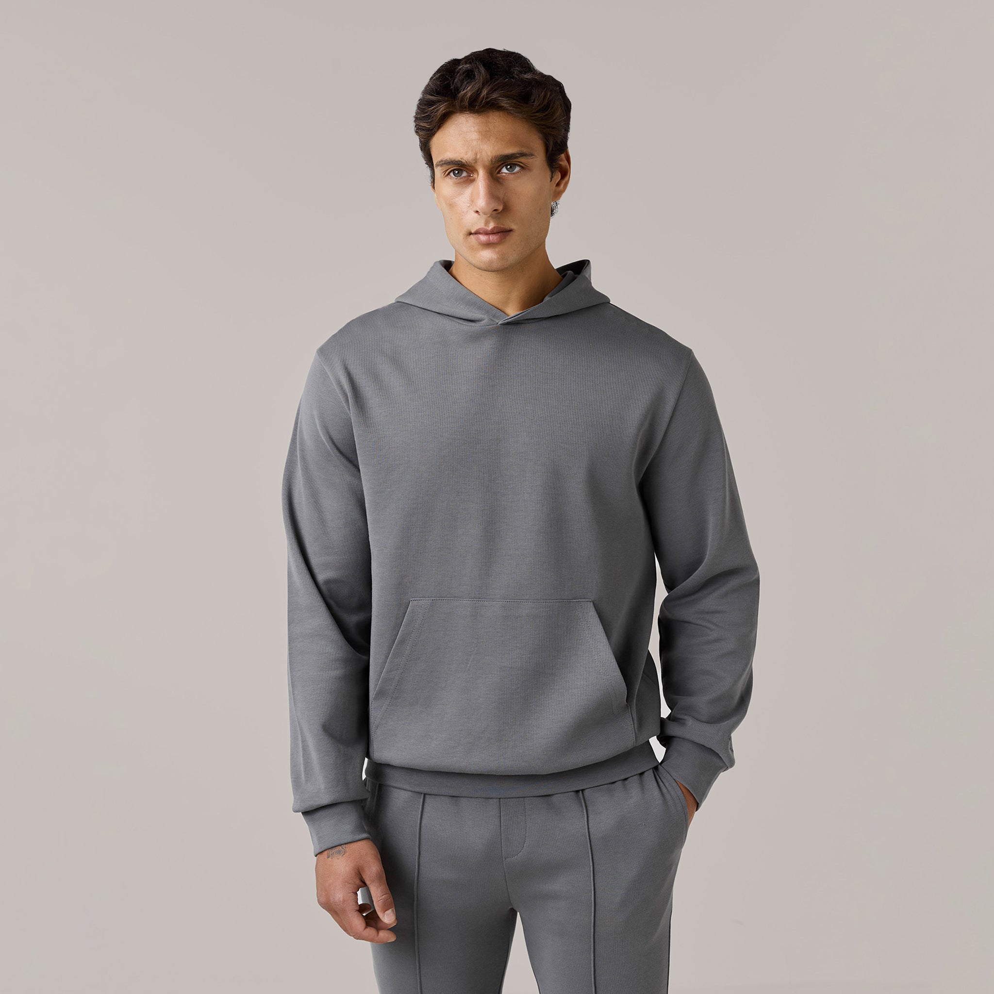 Interlock Tracksuit | Charcoal