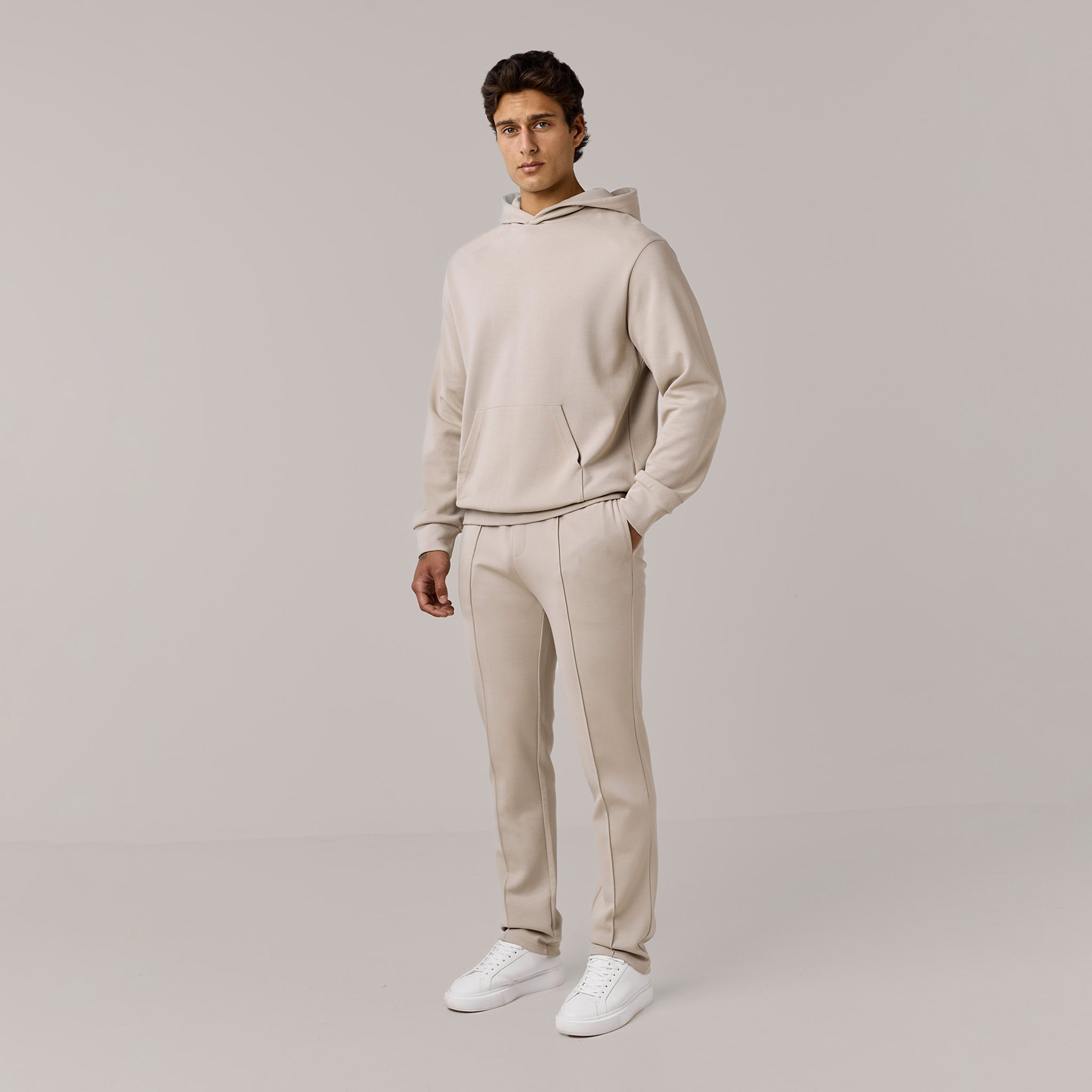 Interlock Jogger | Stone