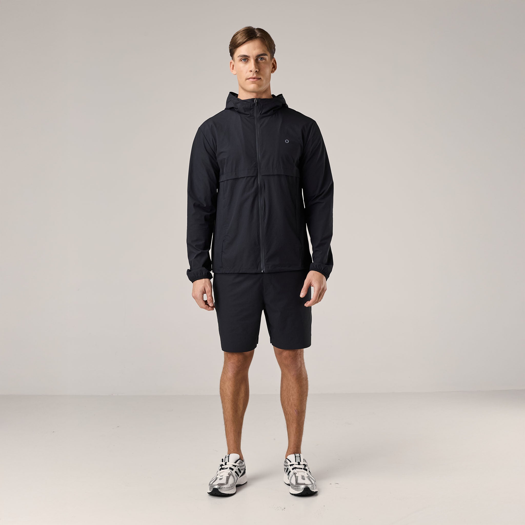 Performance Windbreaker Twinset | Black