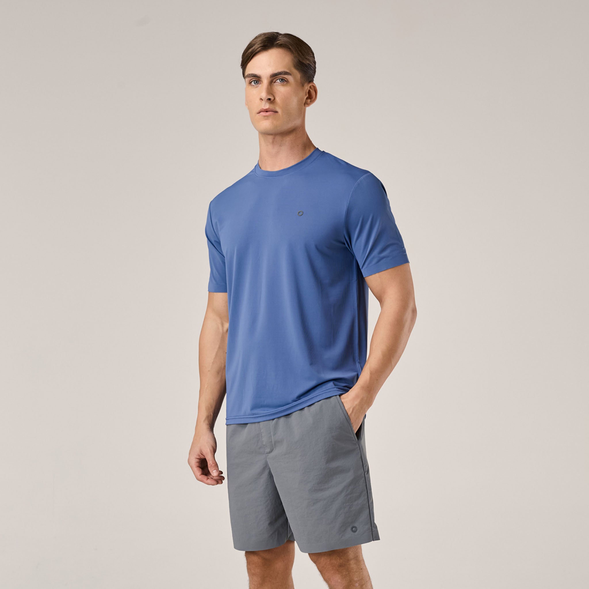Performance T-Shirt Twinset | Slate Blue/Dark Grey