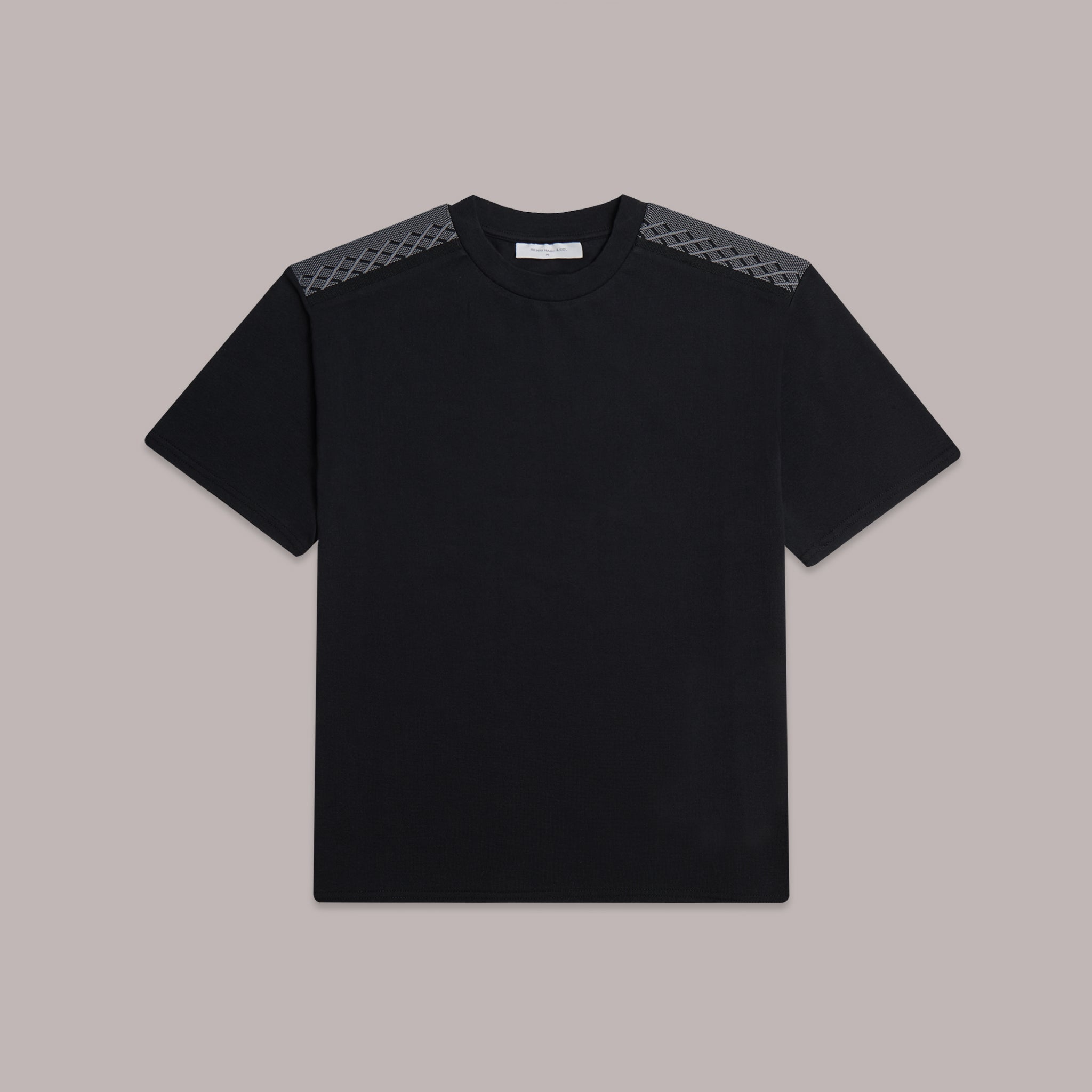 Premium Detail T-Shirt  | Black