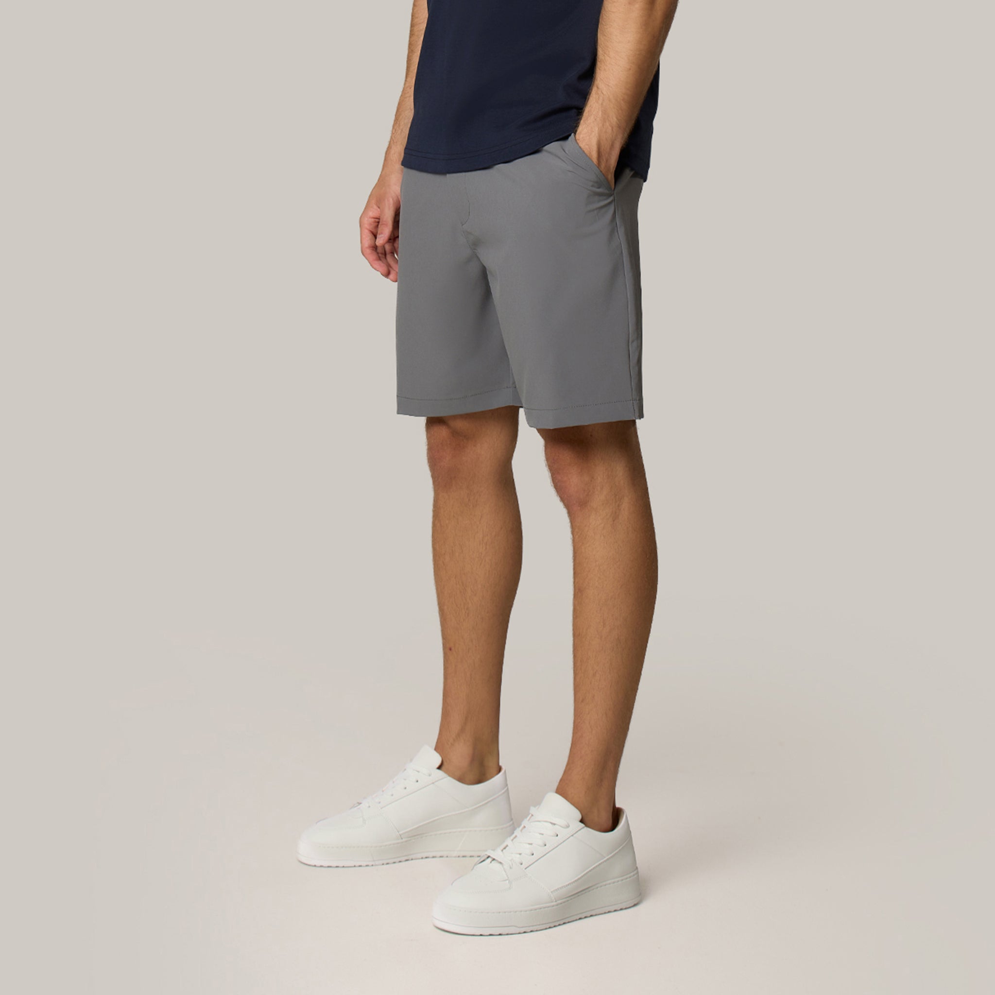 Tech Chino Short  | Mid Grey