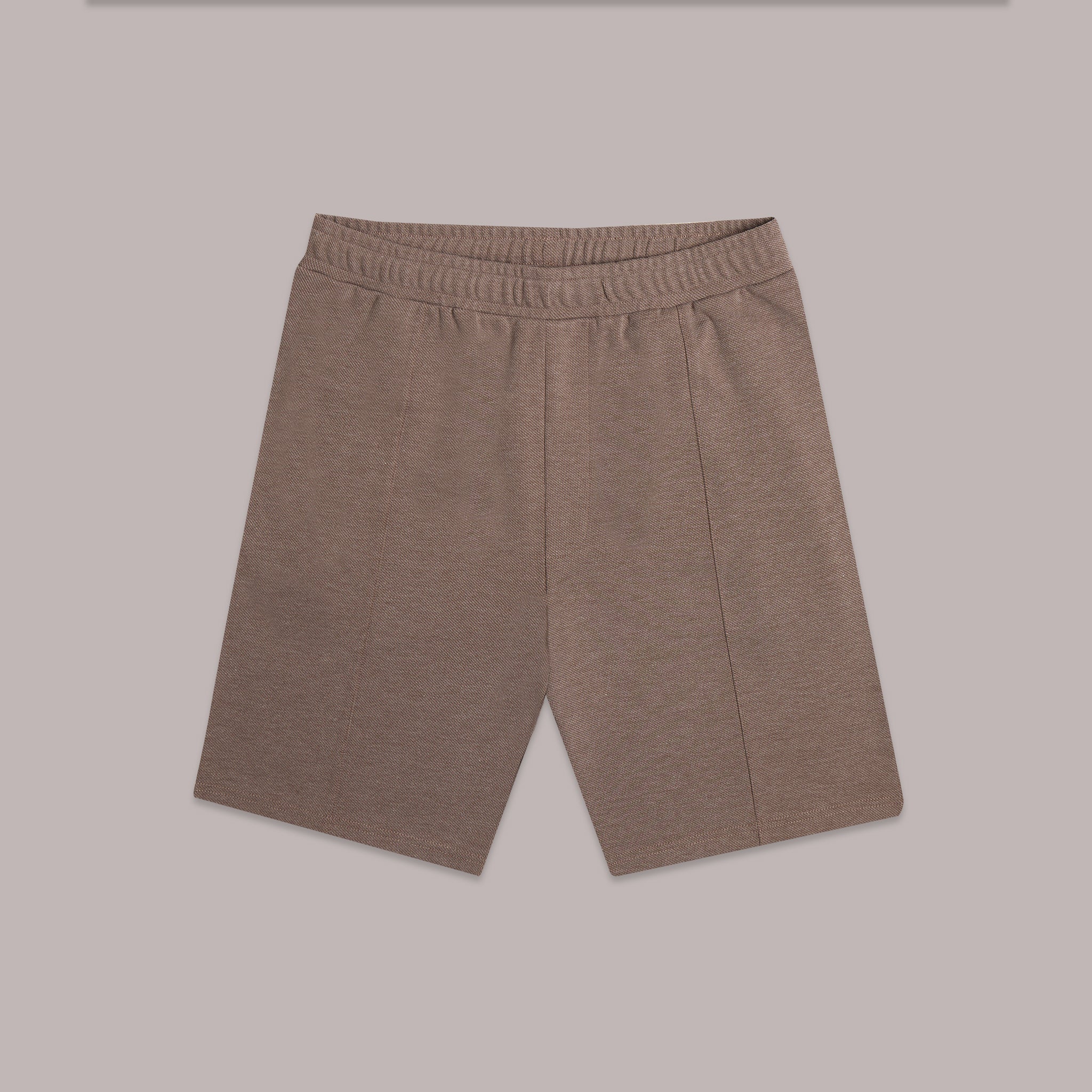 Premium Pique Short  | Warm Brown